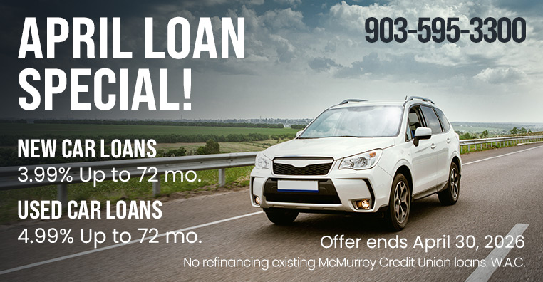New Car Loan Special April 2026