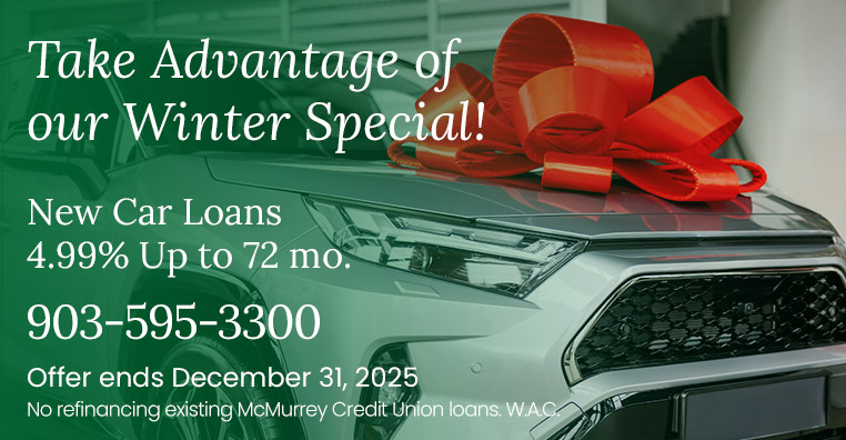 New Car Loan Special 2025